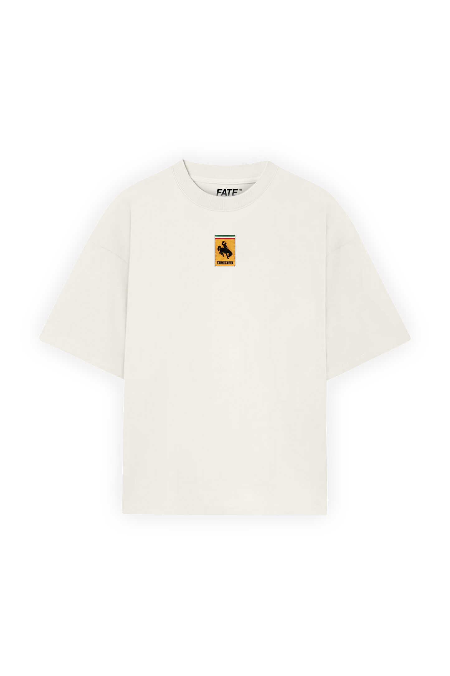 Racing Cowboy Tee Beige