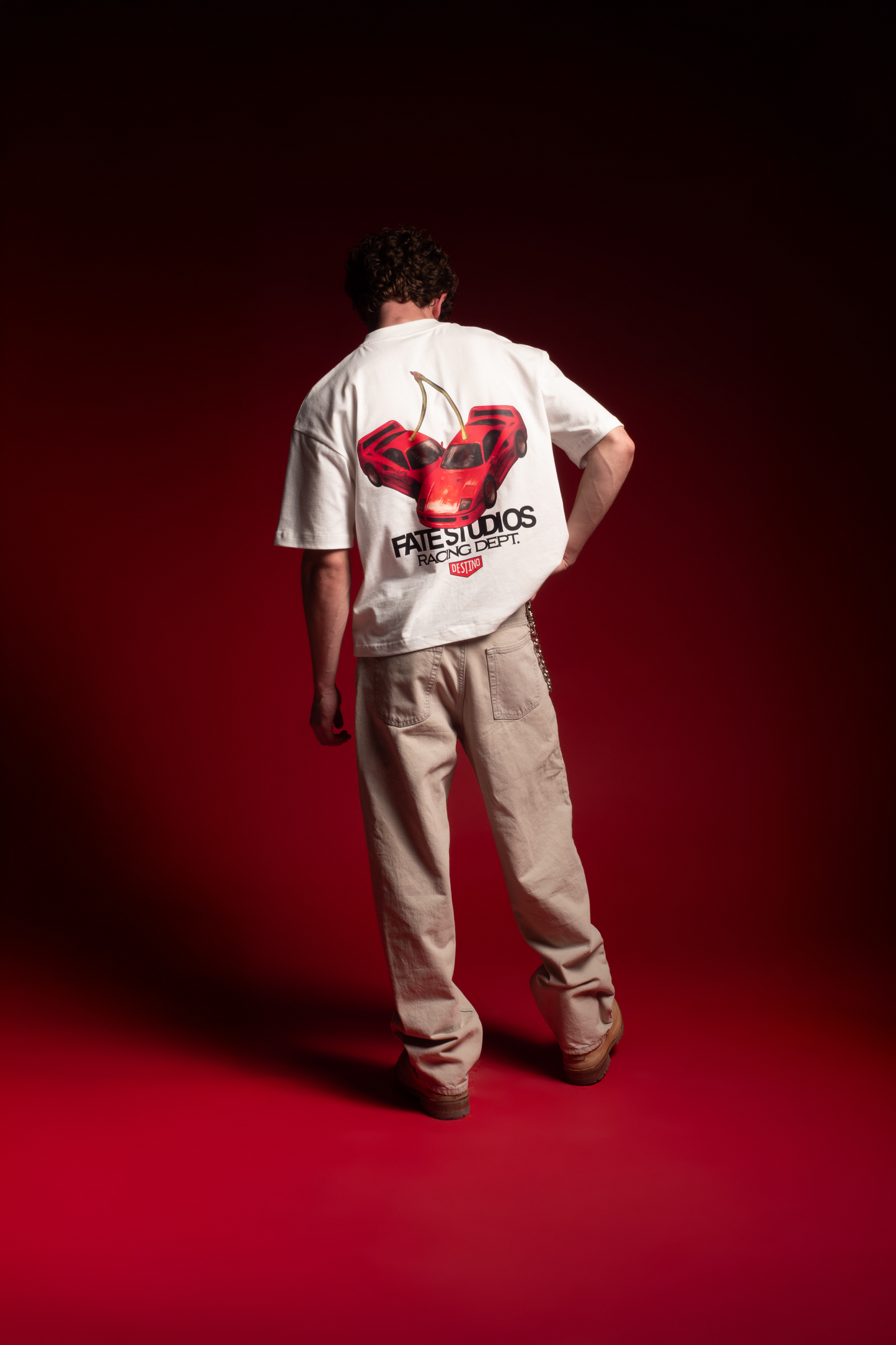 Cherrary Tee Beige