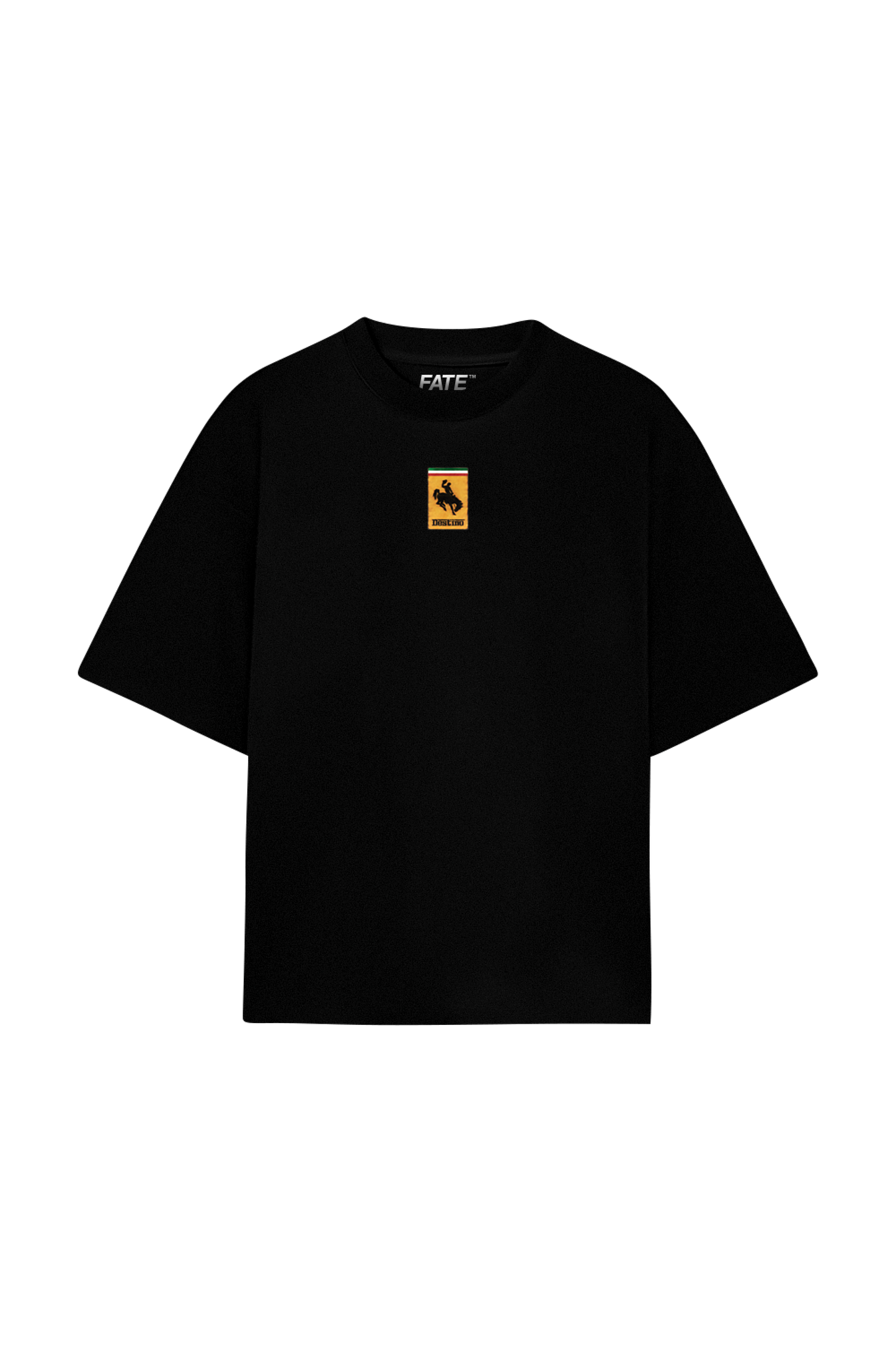 Racing Cowboy Tee Black