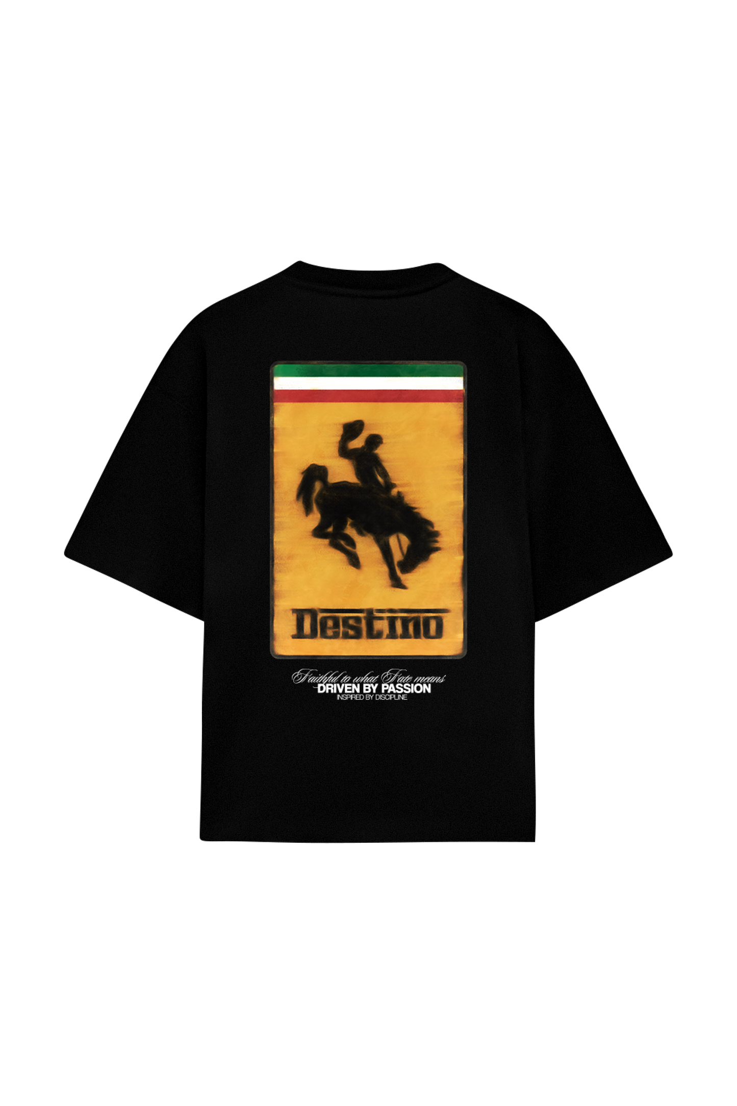 Racing Cowboy Tee Black