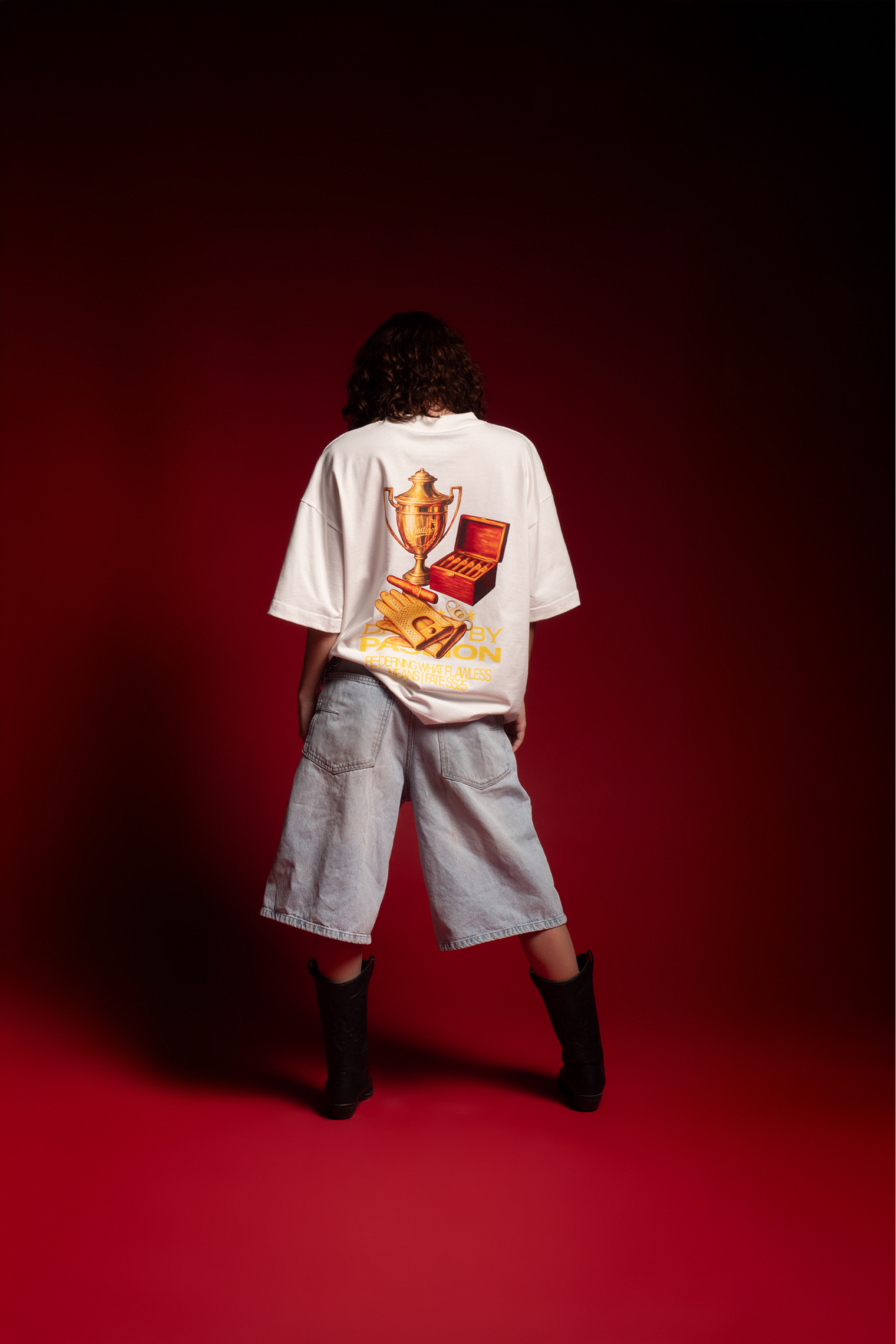 Winner Trophy Tee Beige