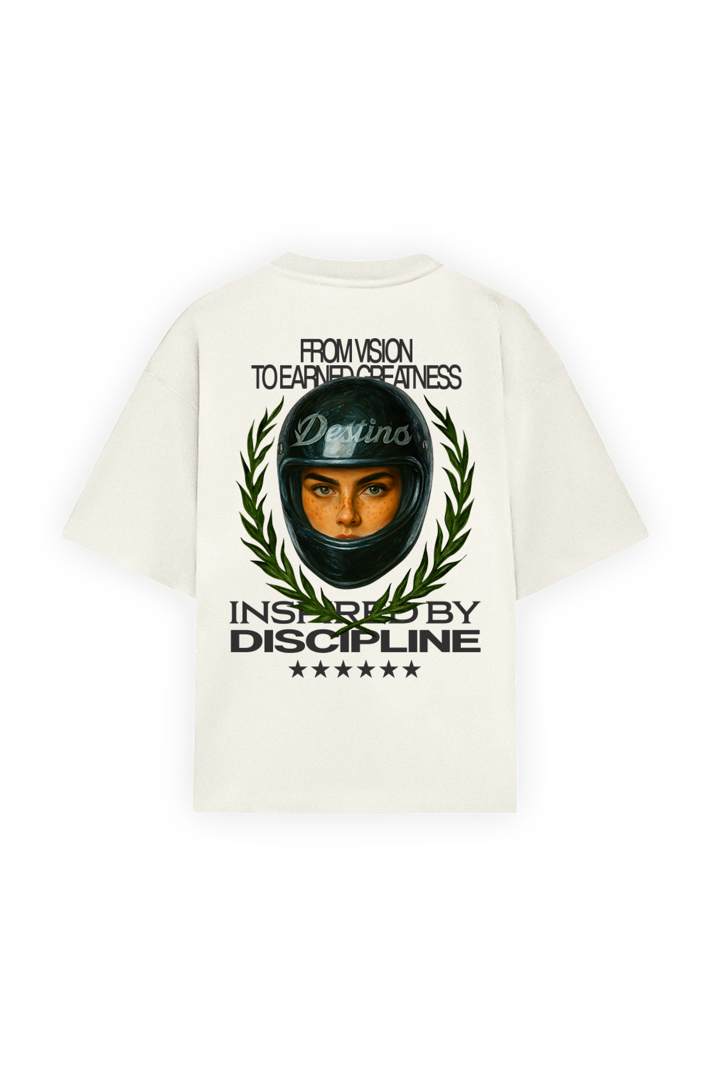 Earned Greatness Tee Beige