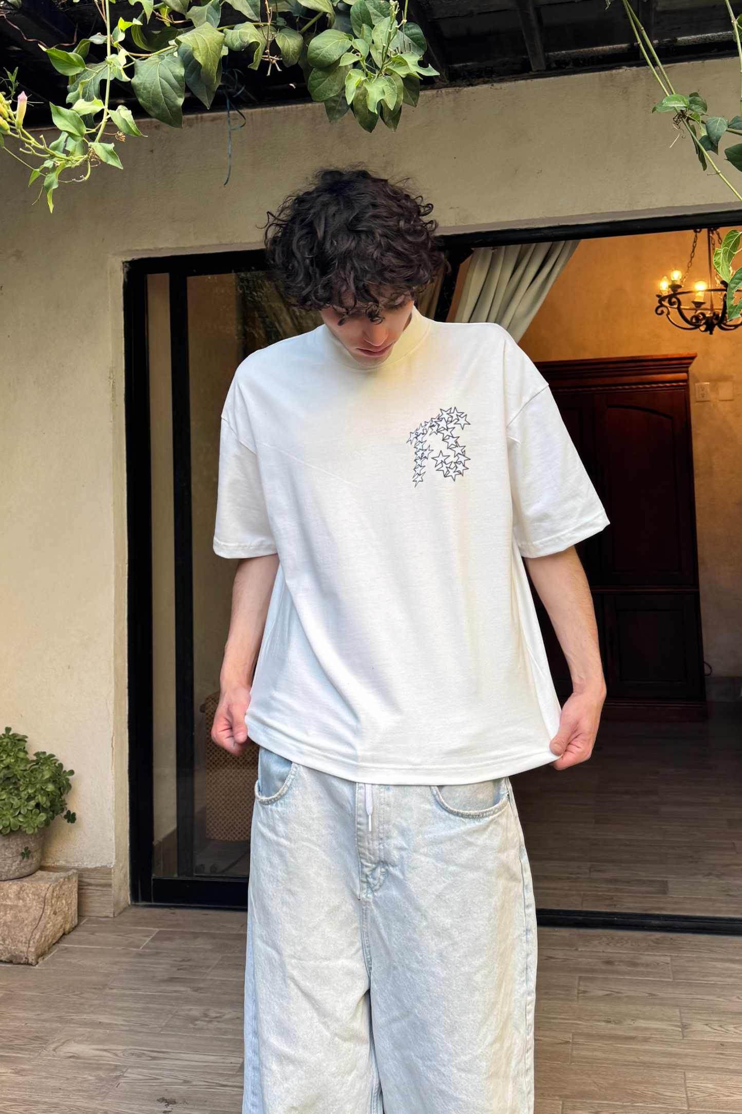 Stars Studios Tee Beige
