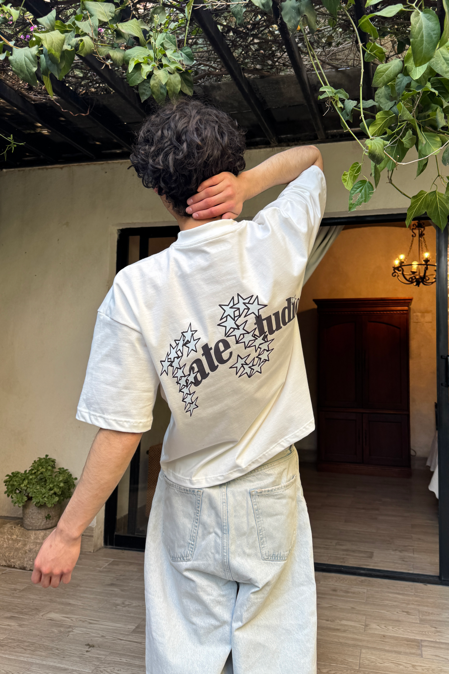 Stars Studios Tee Beige