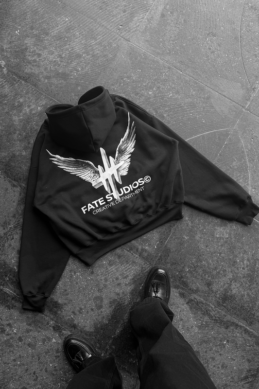 Wings Hoodie Black