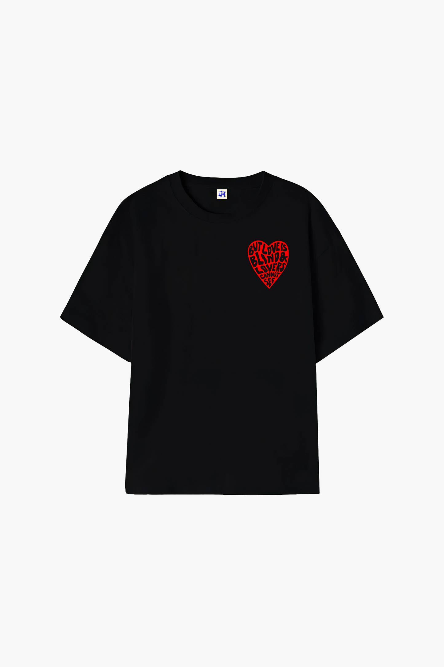 Love Is Blind Tee Black