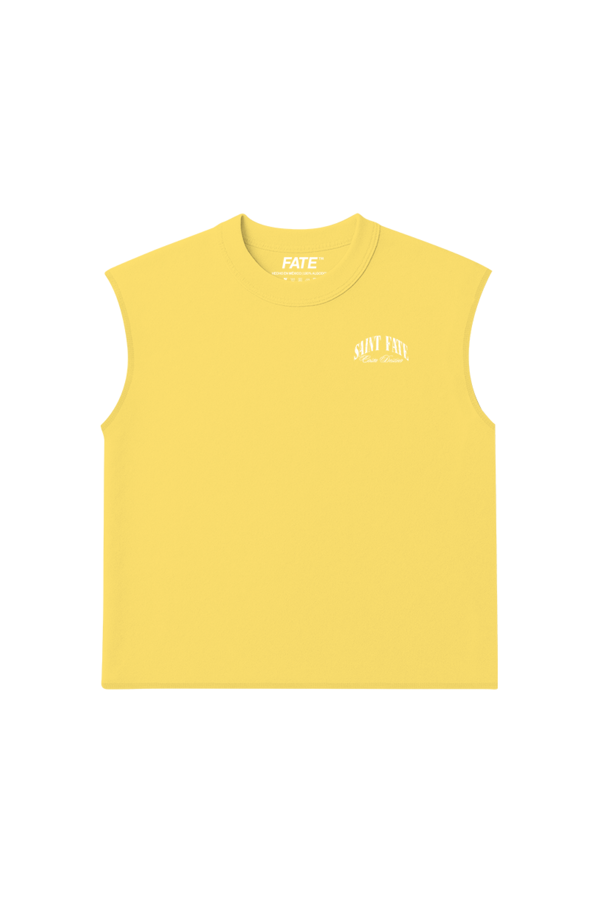 Drunk Frogs Tank Top Canary Yellow