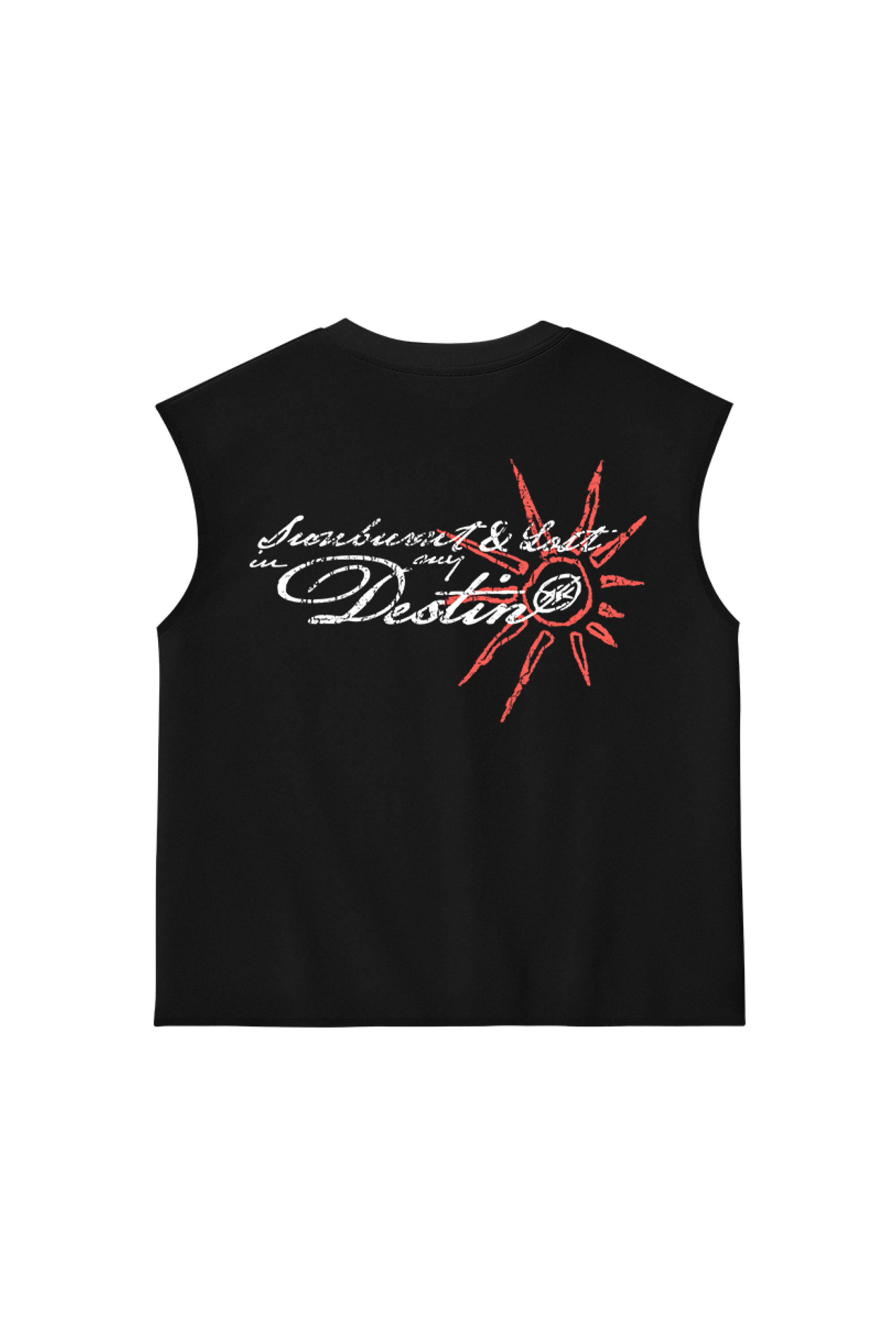 Tanned Donkey Tank Top Black