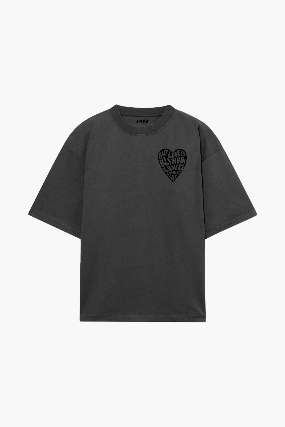 Boxy Tee Washed Grey