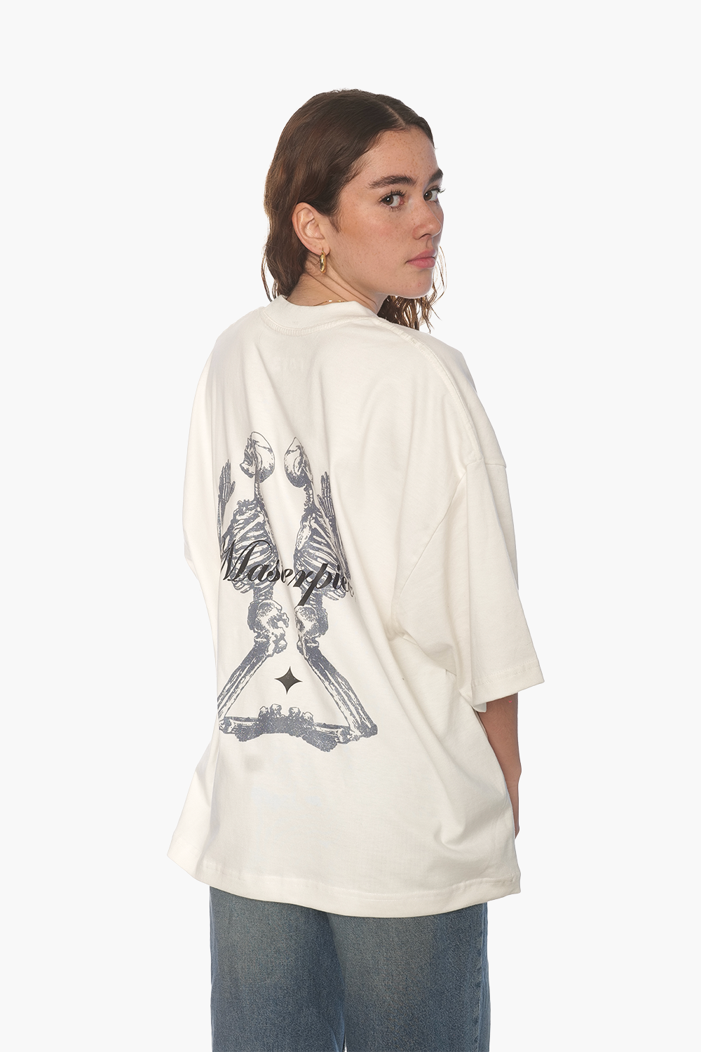 Destino Skeleton Tee Beige