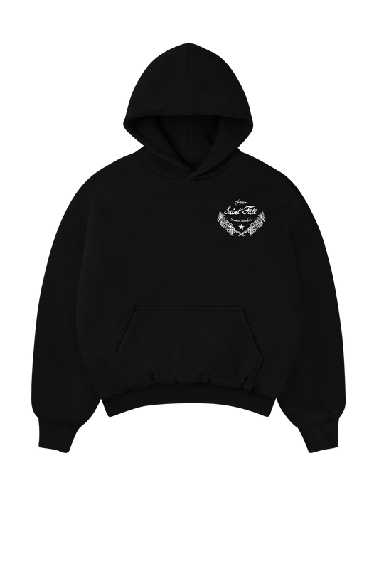 Drink Champagne Hoodie Black