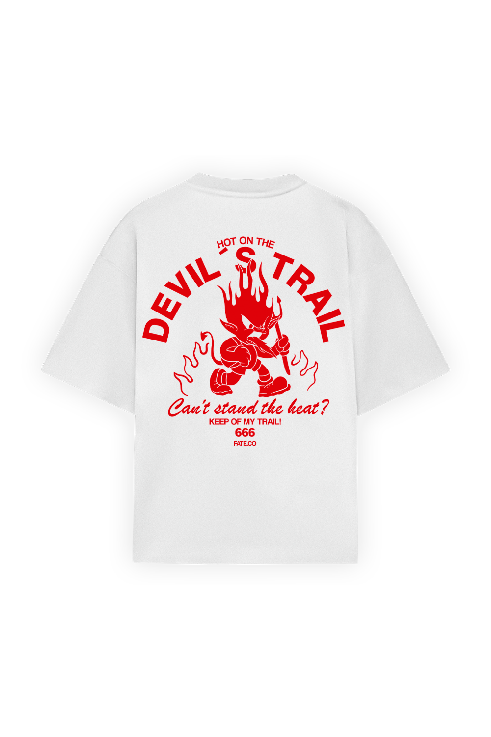 Devil's Trail Tee White