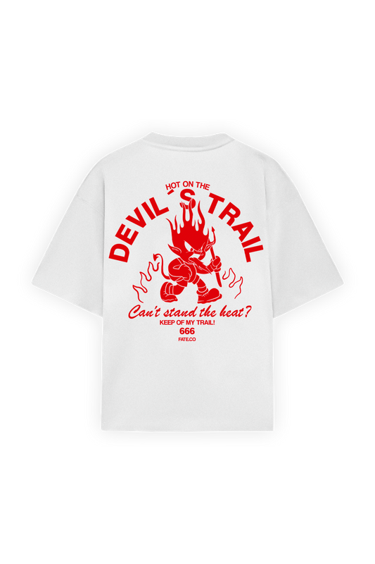 Devil's Trail Tee White