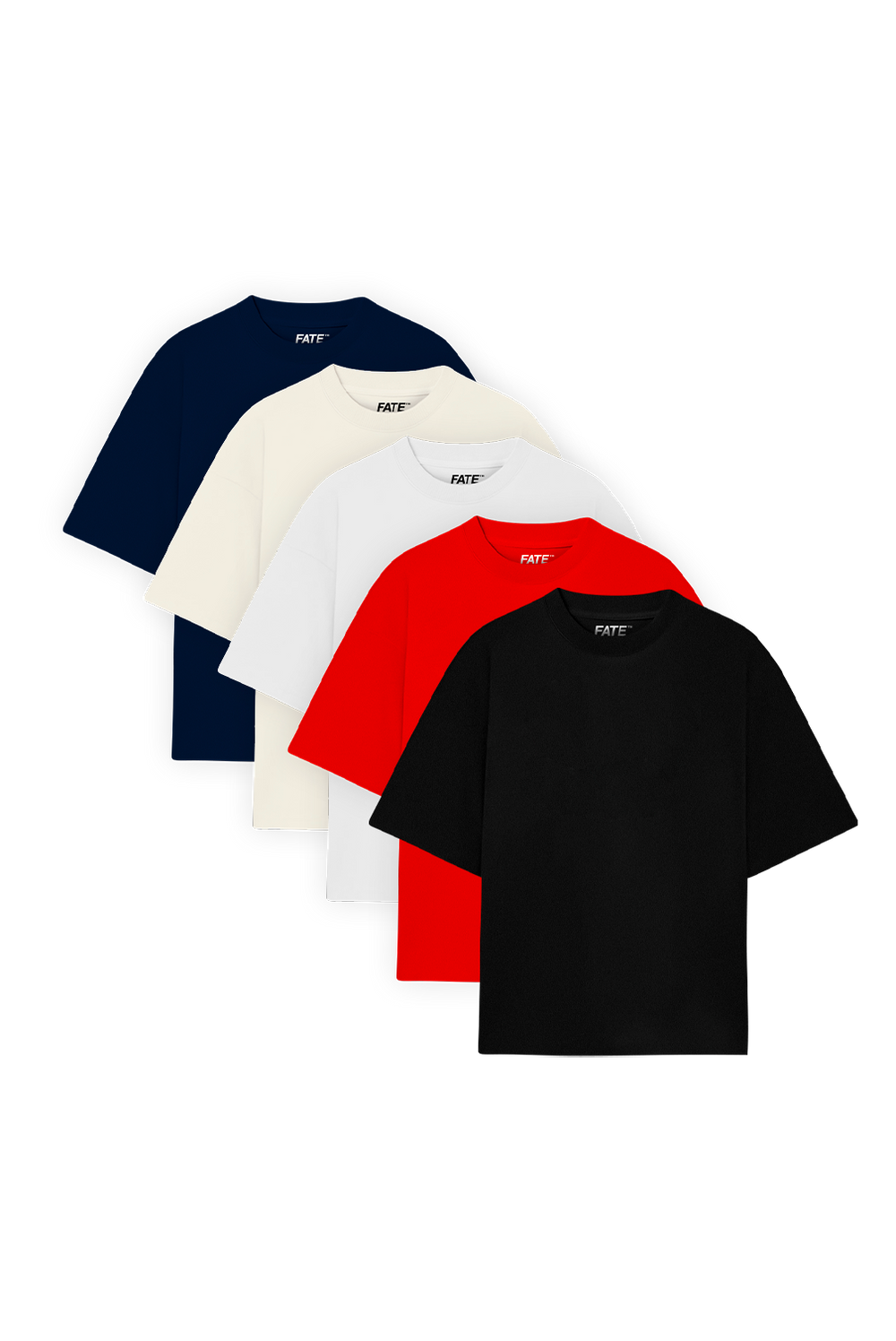 Tee's Boxy Fit / 5-Pack "250 GSM"