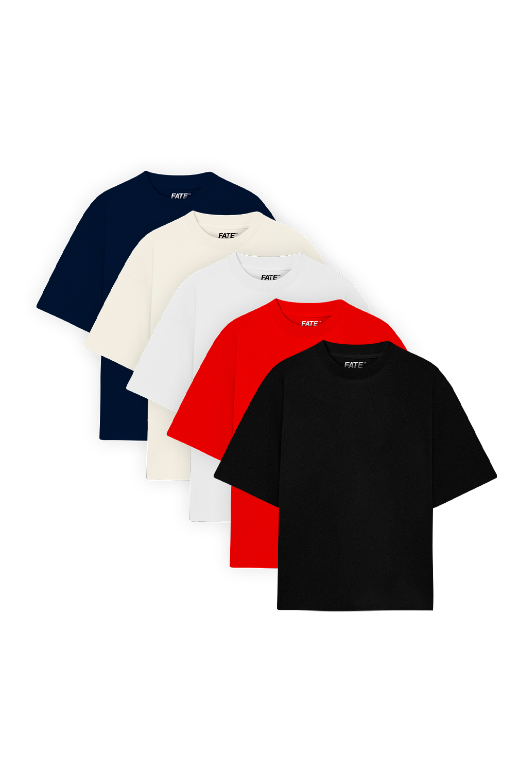 Tee's Boxy Fit / 5-Pack "250 GSM"