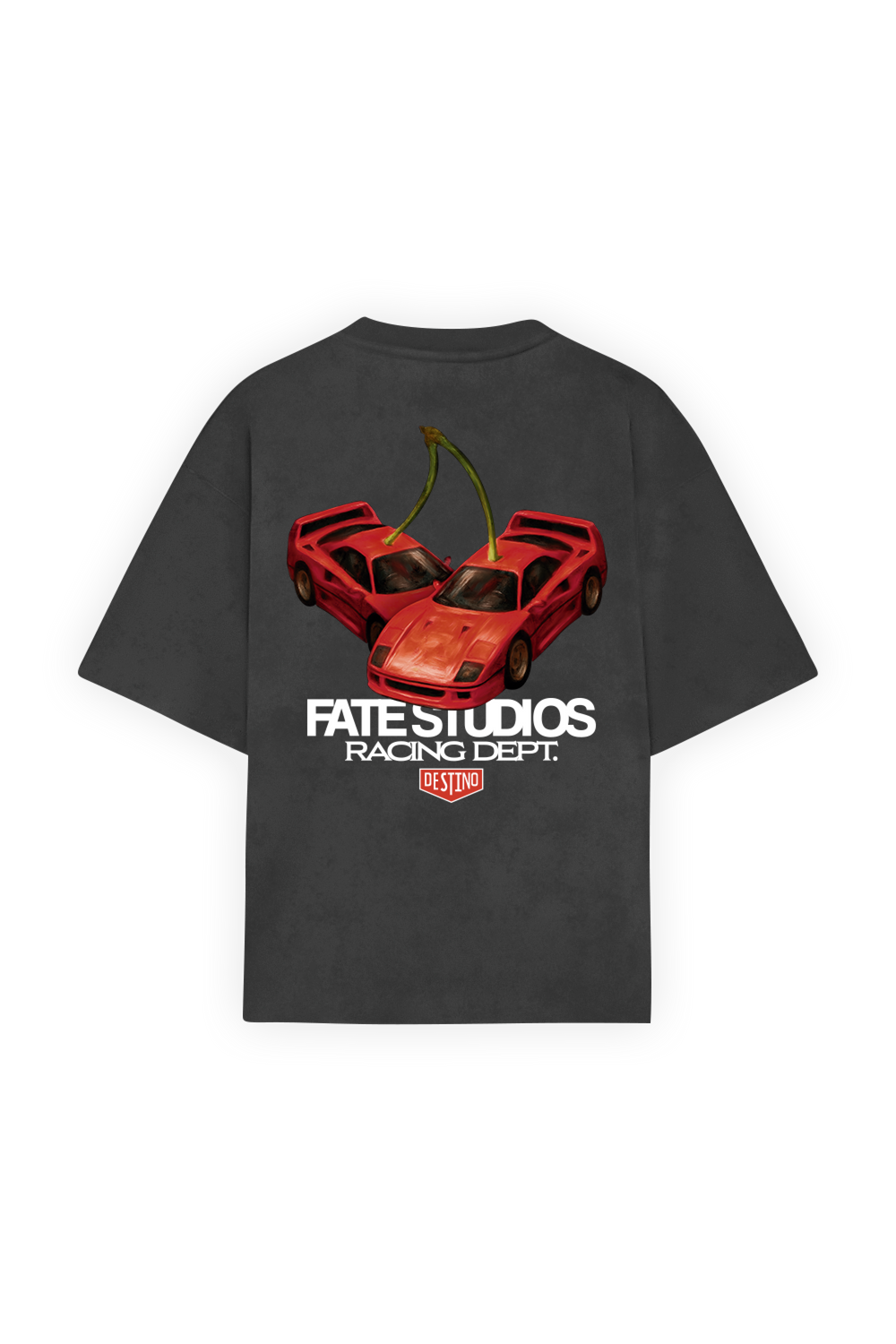 Cherrary Tee Washed Black