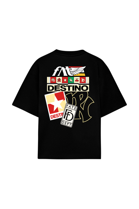 Racing Patches Tee Black