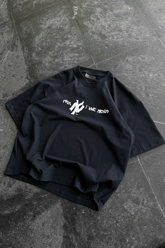 F*ck NY Tee Navy Blue