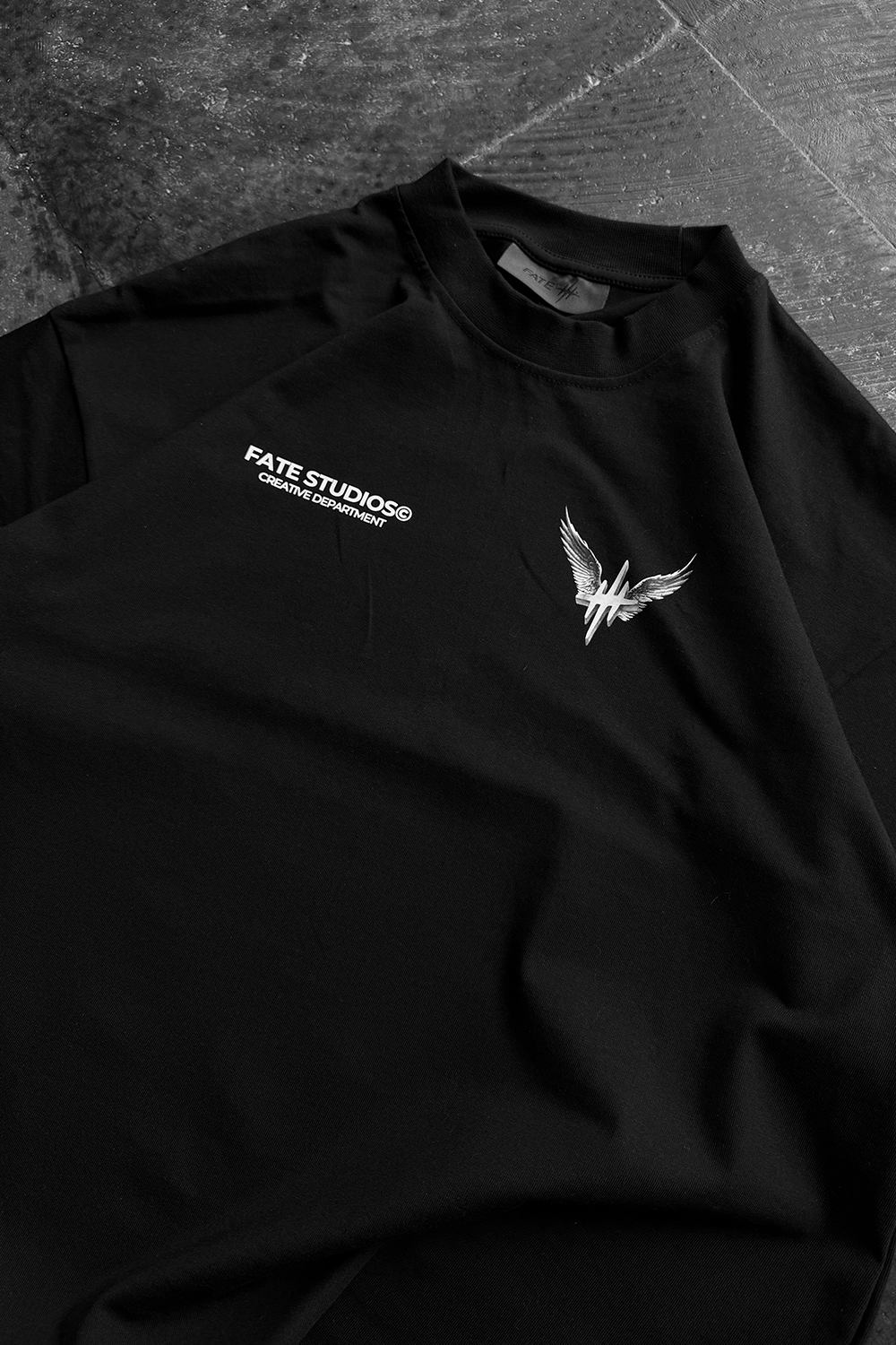 Wings Tee Black