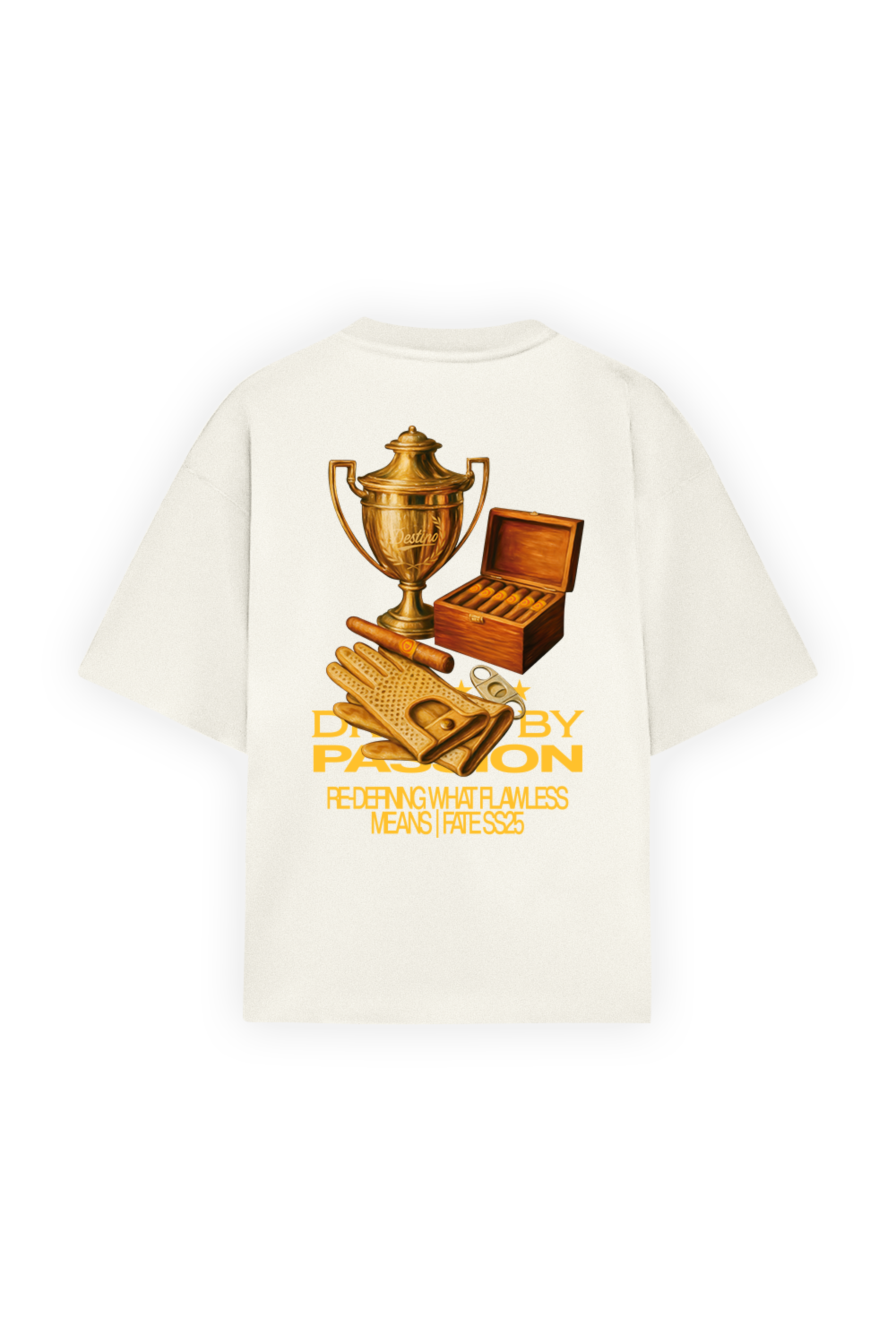 Winner Trophy Tee Beige