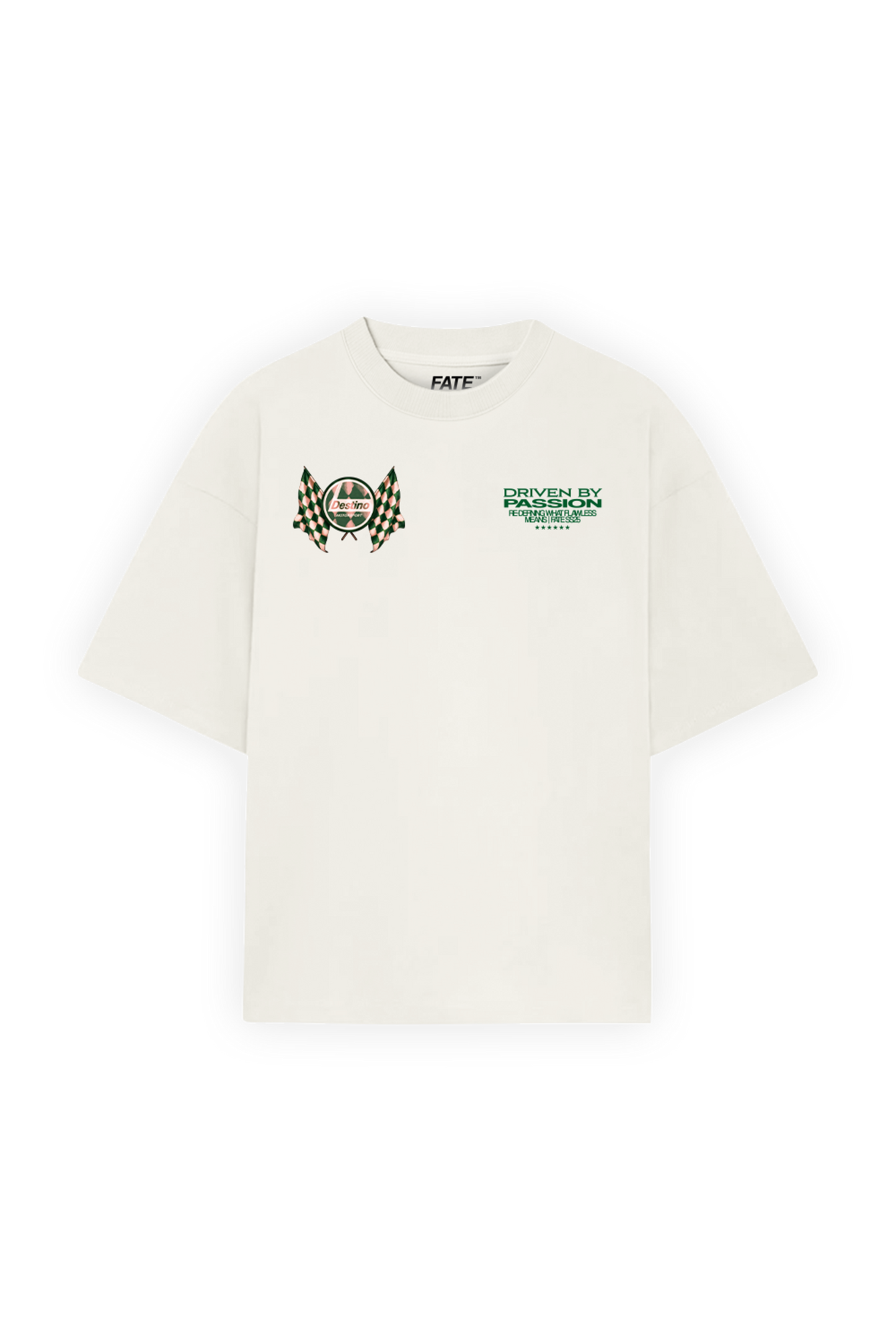 Winner Flag Tee Beige