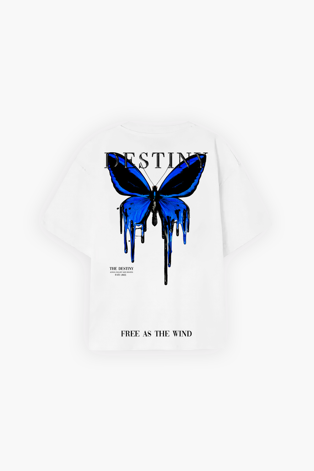 Free as the Wind Tee White