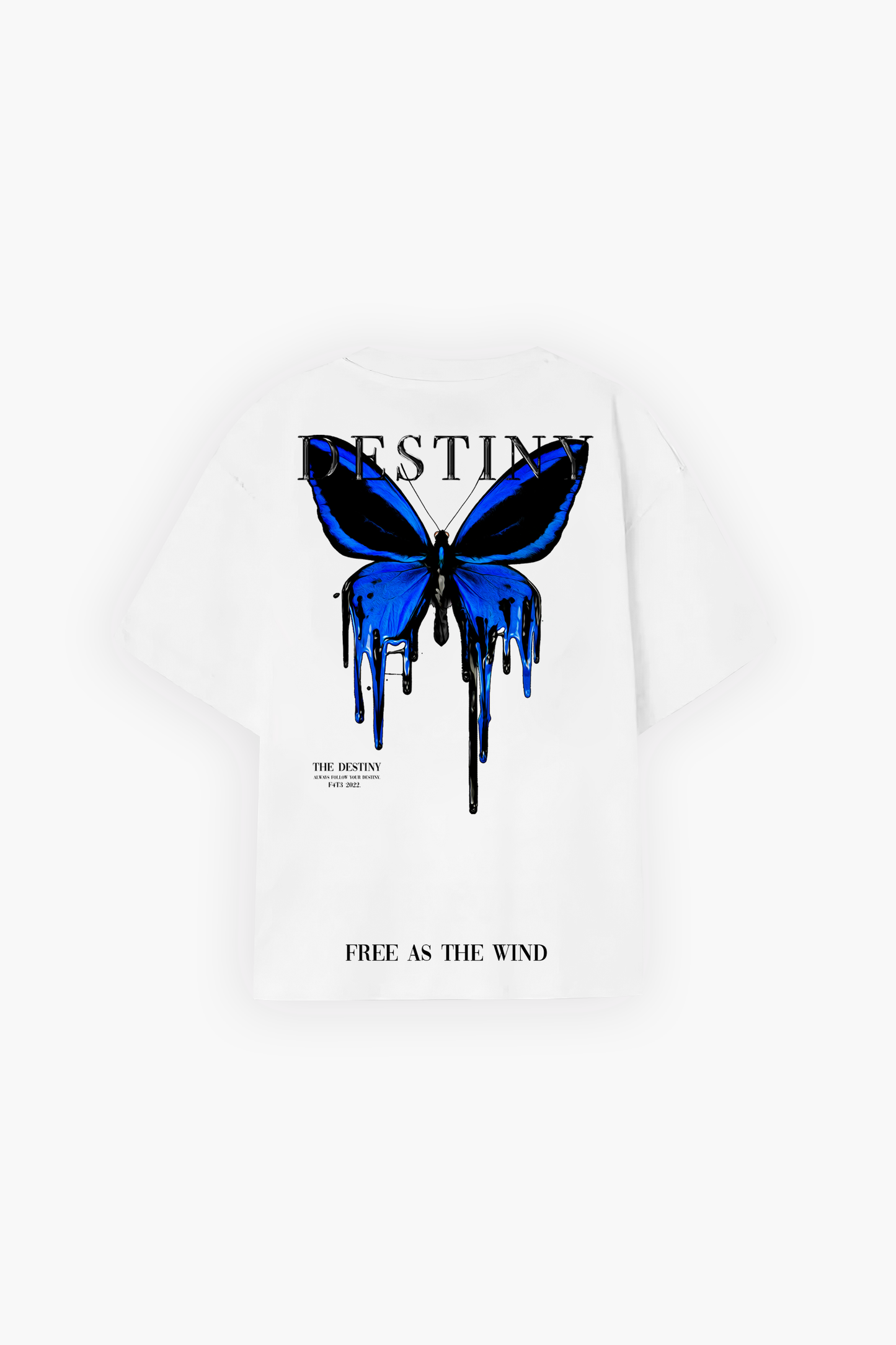 Free as the Wind Tee White