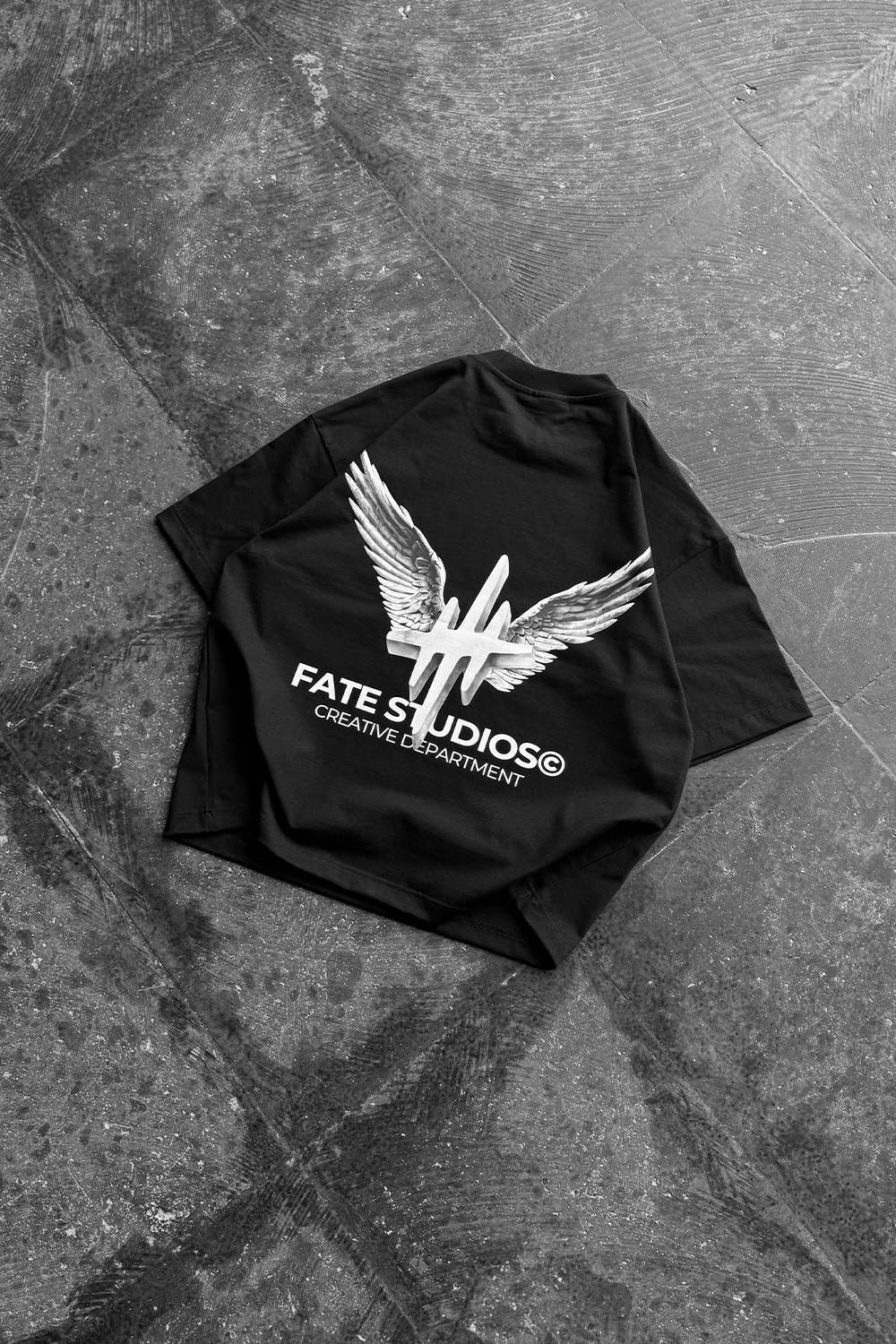 Wings Tee Black