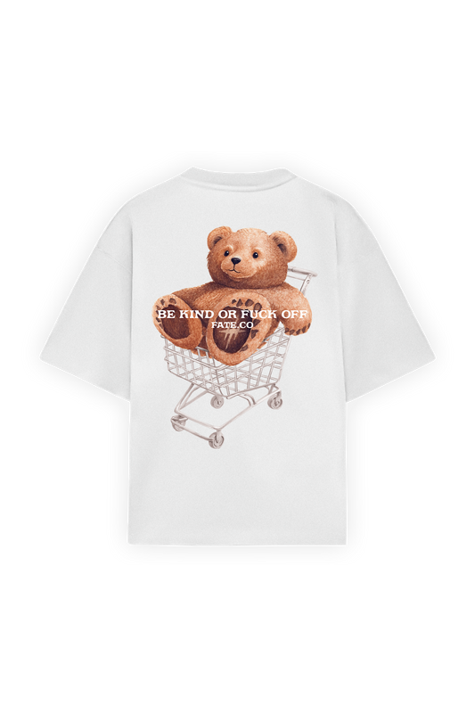 Kind Bear Tee White