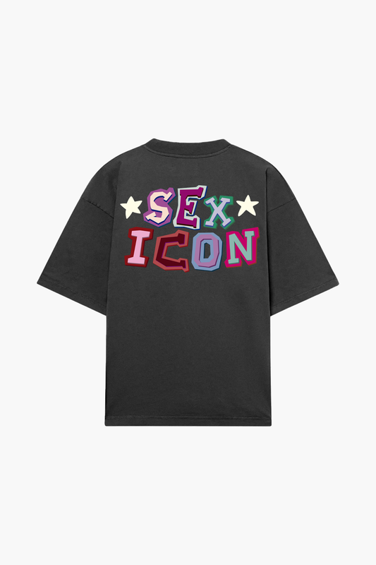 Sex Icon Tee Washed Grey