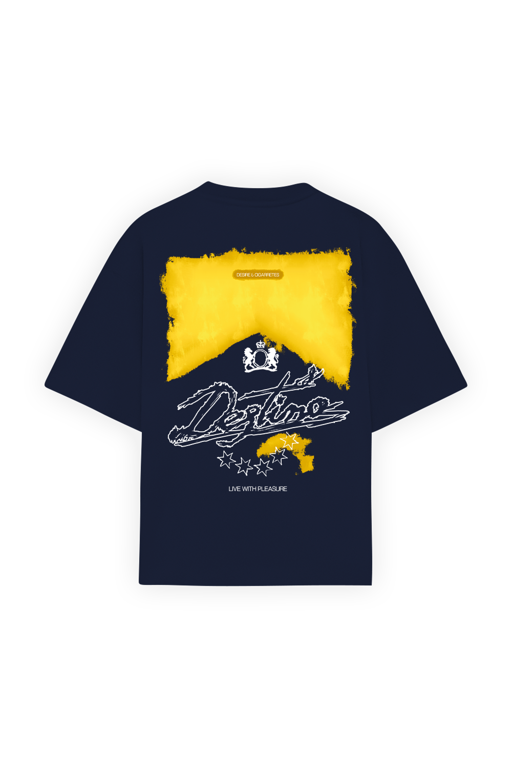 Desire Tee Blue Navy