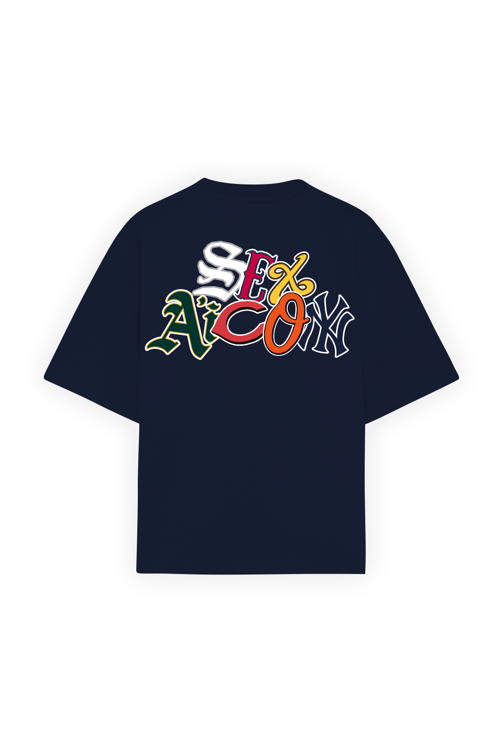 Sex Icon MLB Tee Navy Blue