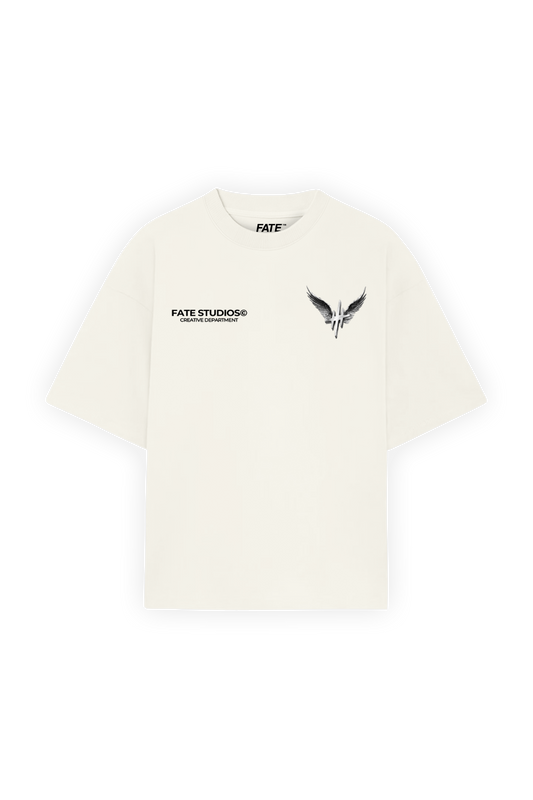 Wings Tee Beige