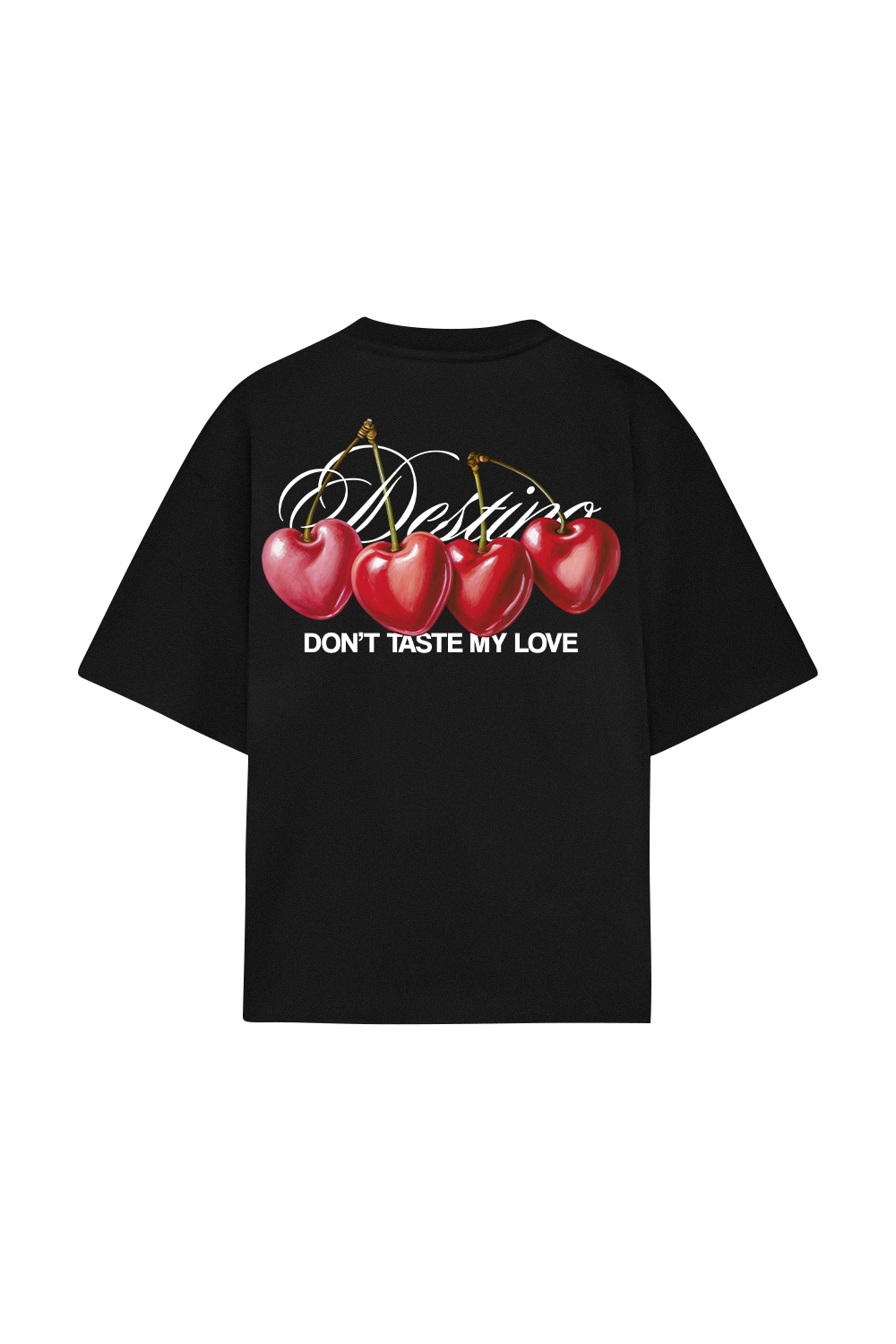 Cherry Tee Black