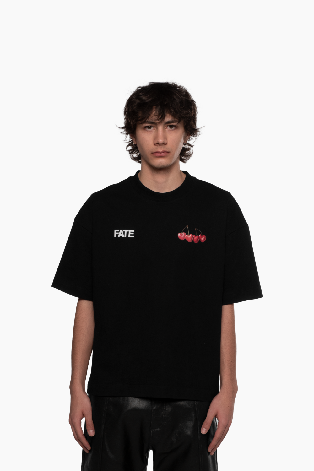 Cherry Tee Black