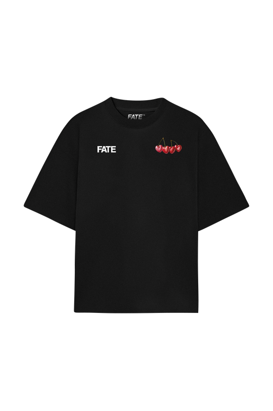 Cherry Tee Black