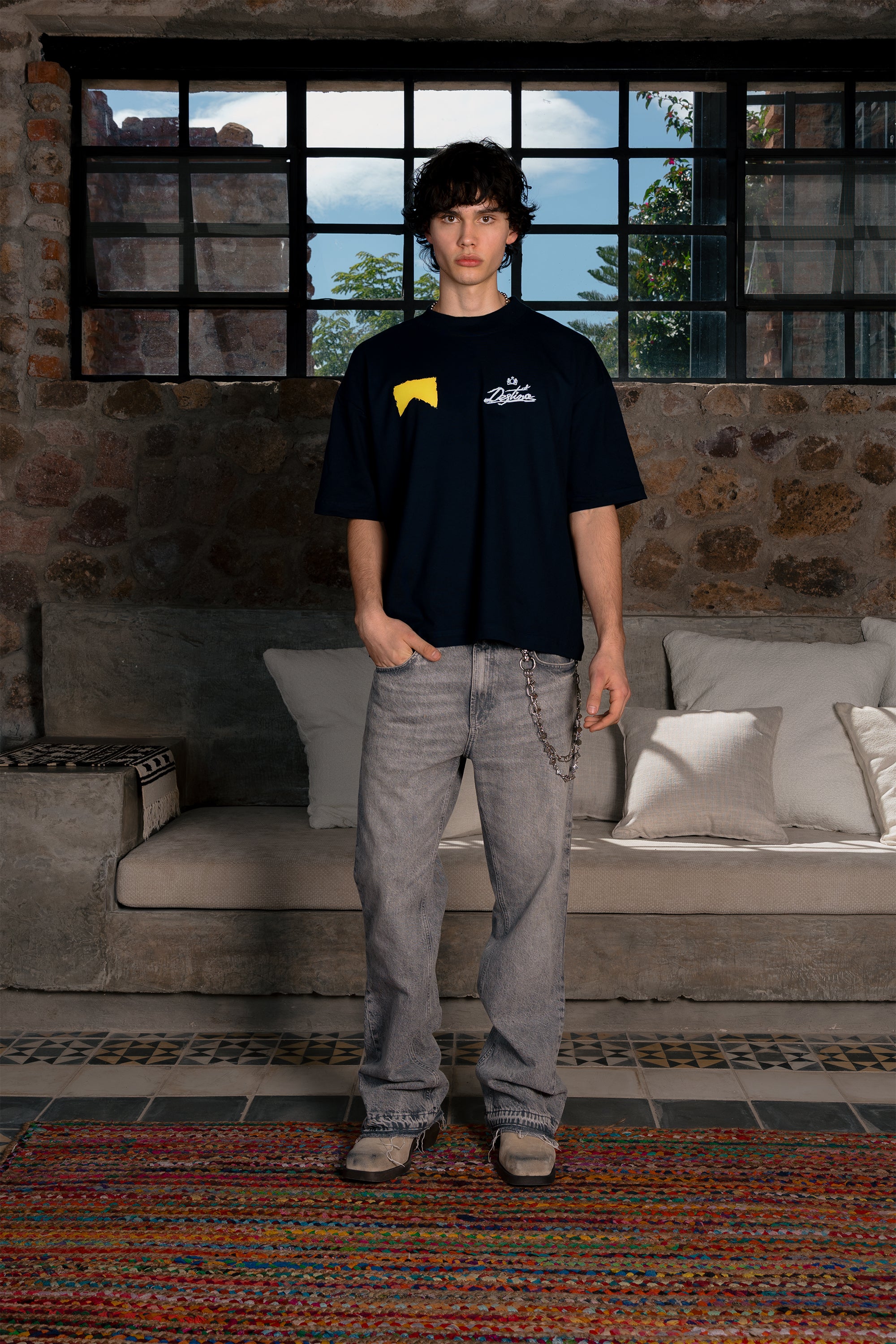 Desire Tee Blue Navy