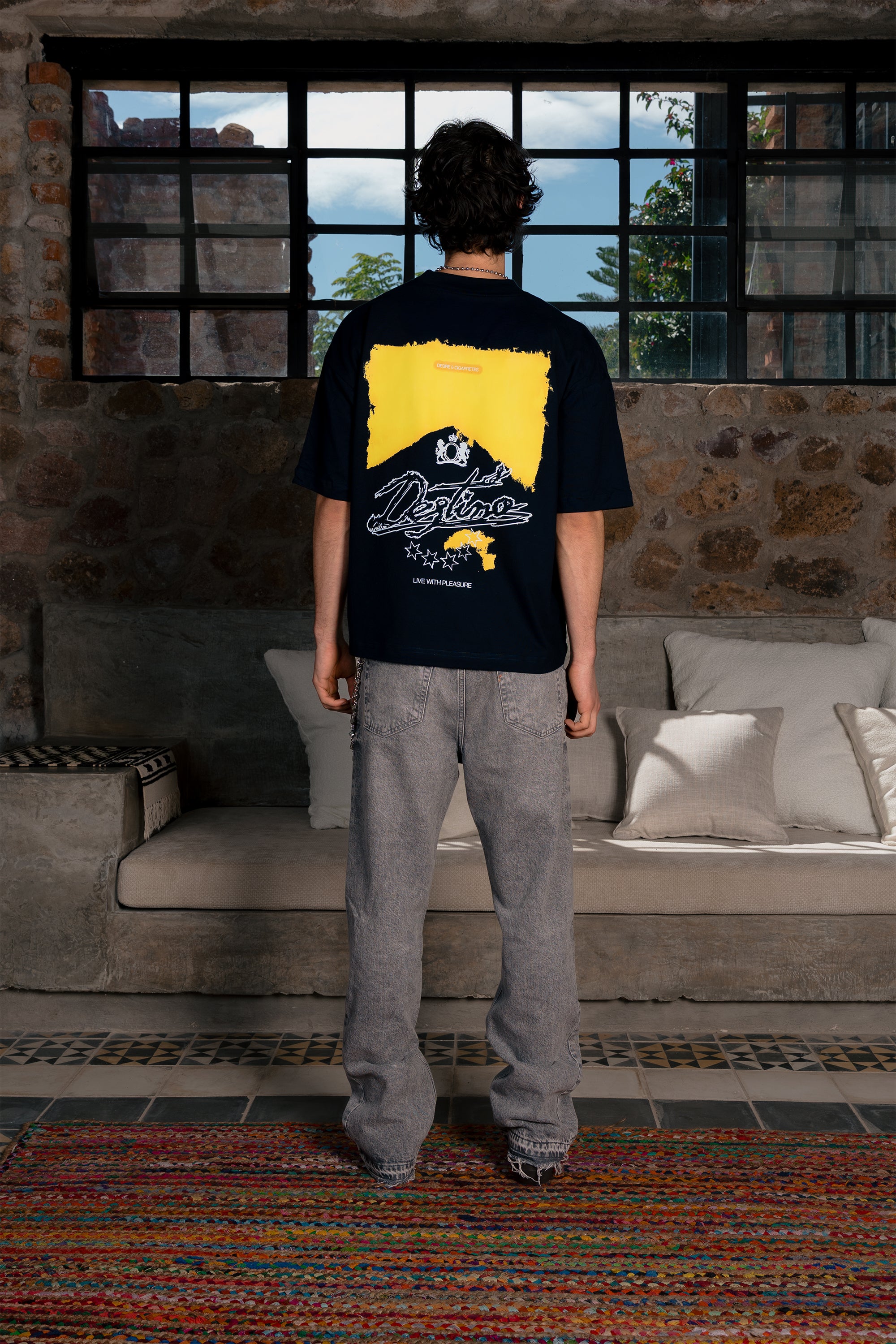 Desire Tee Blue Navy