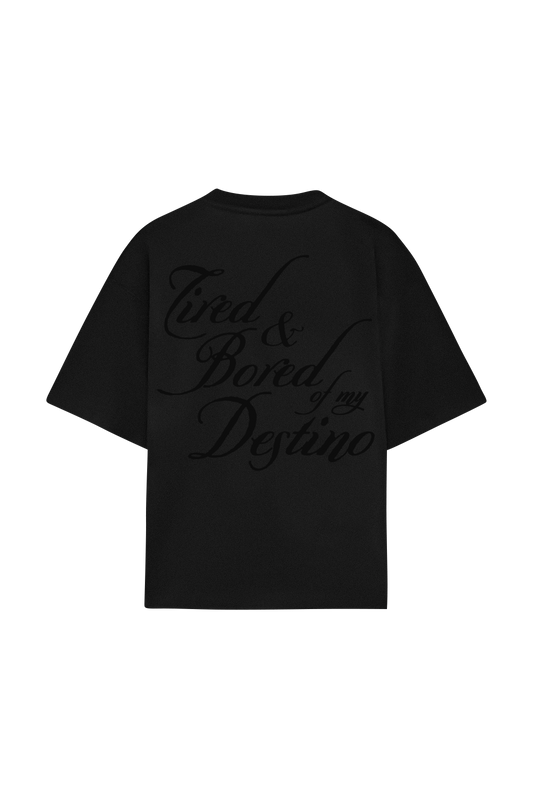 Tired Destino Tee Black