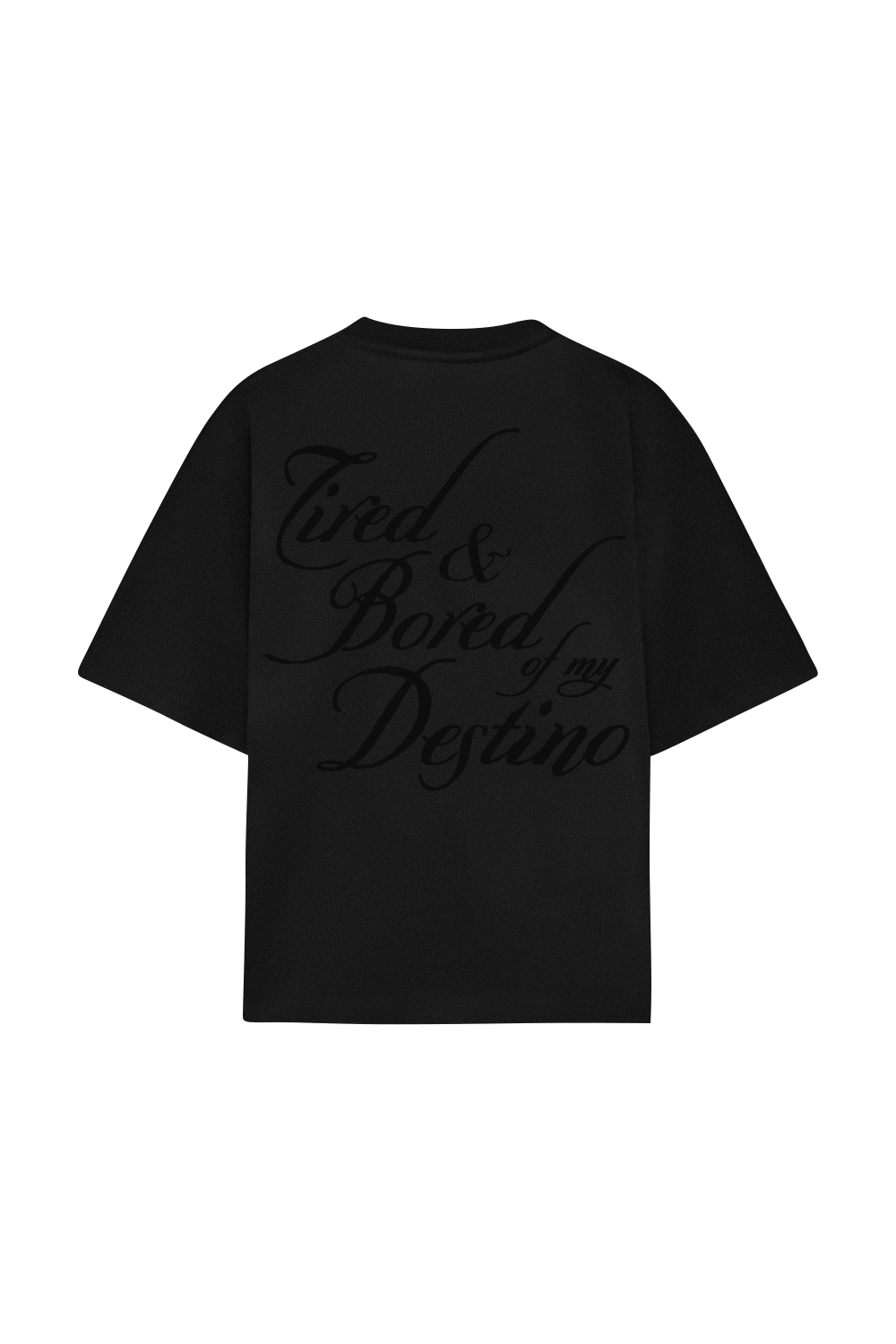 Tired Destino Tee Black