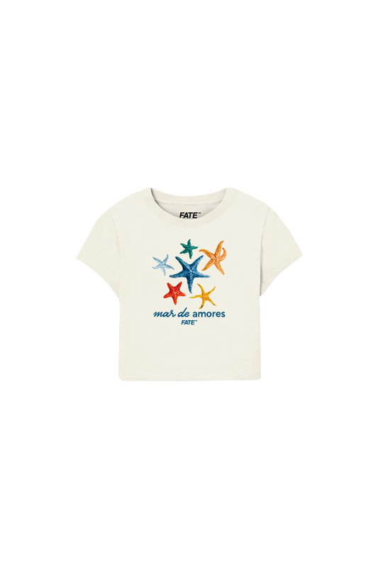 Starfish Baby Tee Beige