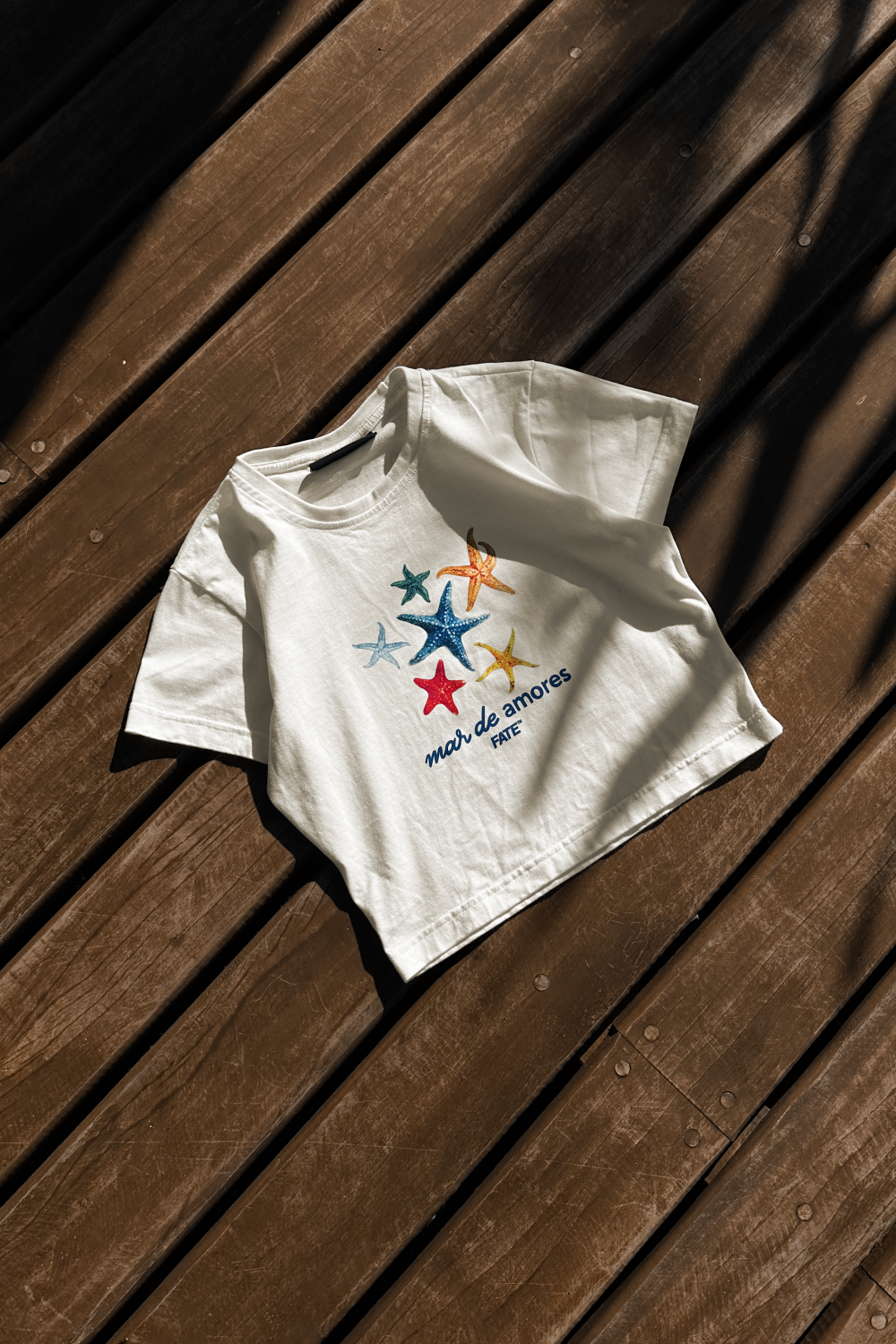 Starfish Baby Tee Beige