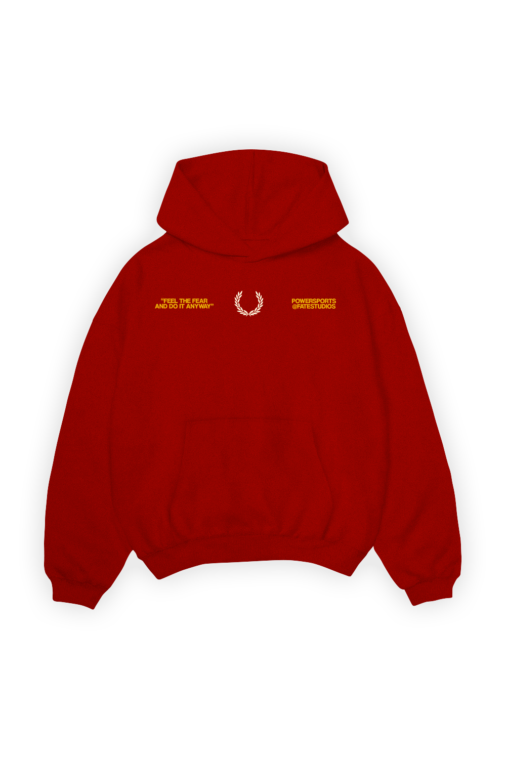 Feel the Fear Hoodie Red