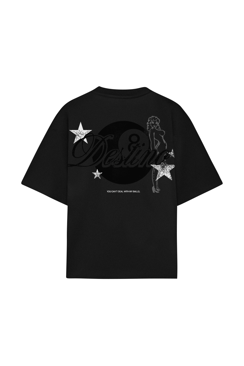 8 Ball Tee Black