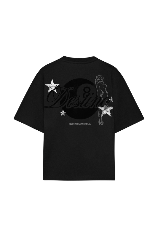 8 Ball Tee Black