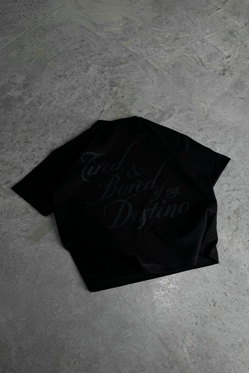 Tired Destino Tee Black