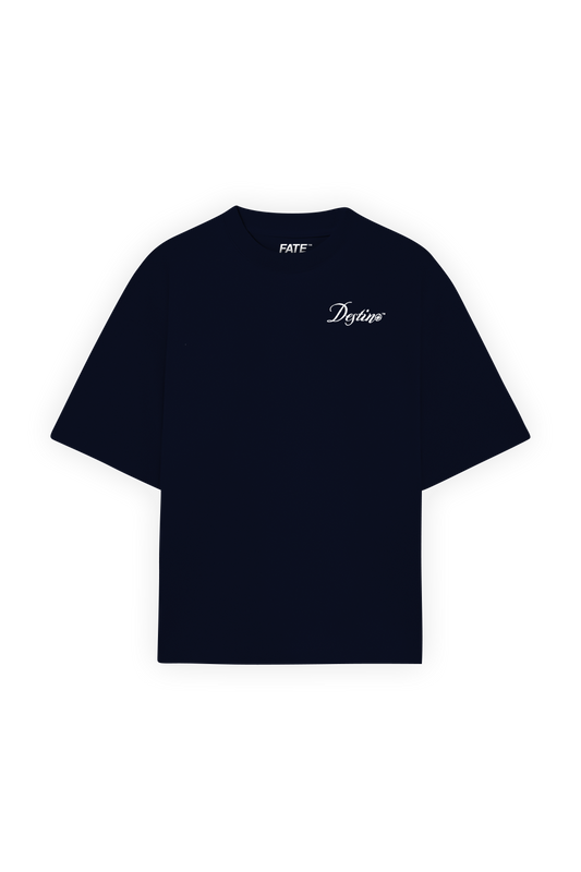 Tired Destino Tee Blue Navy