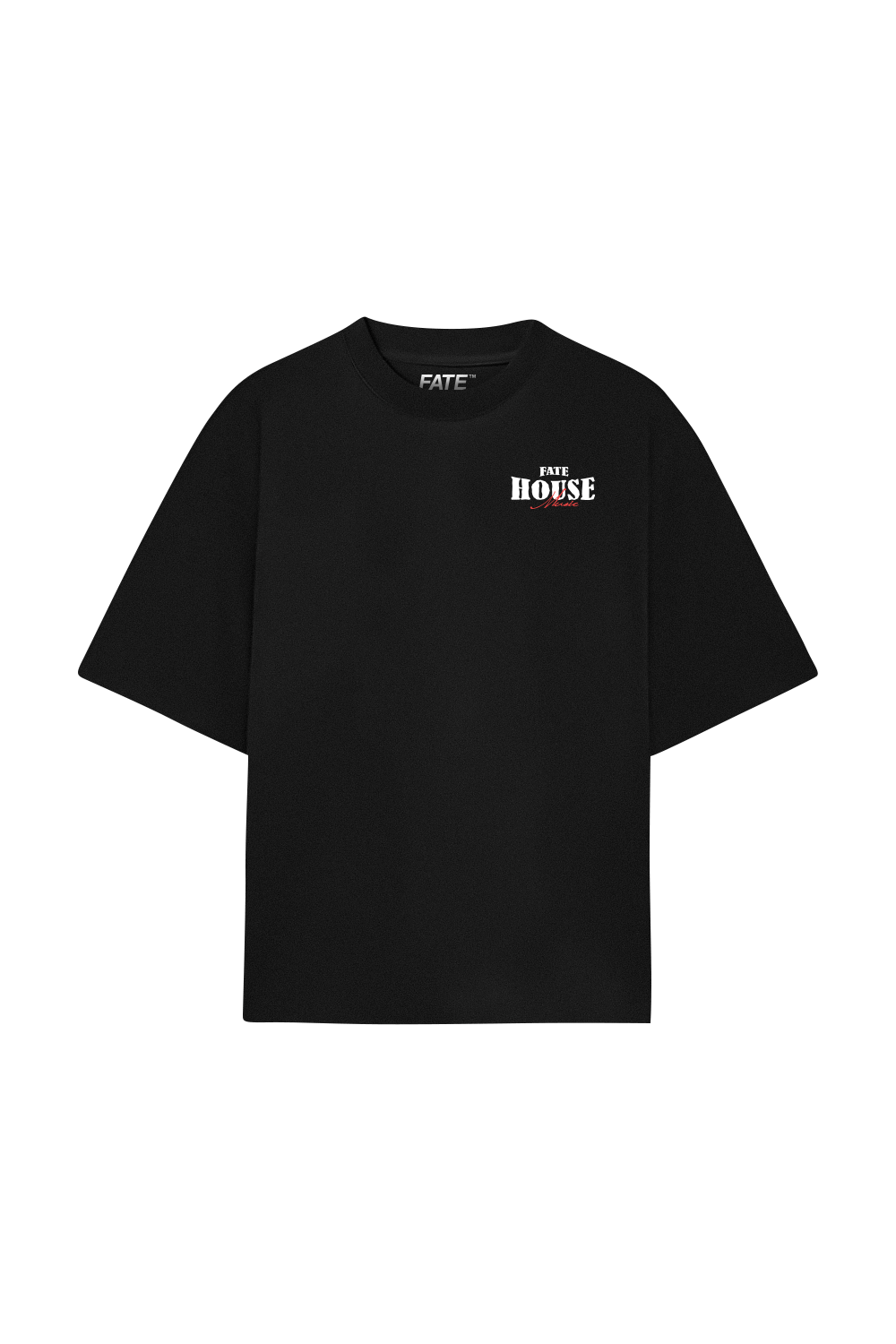 House Music Tee Black