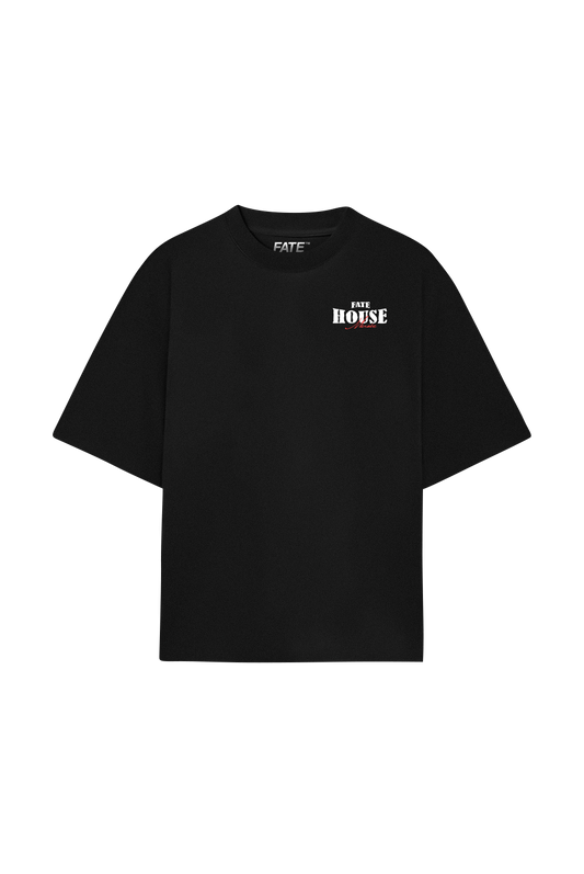 House Music Tee Black