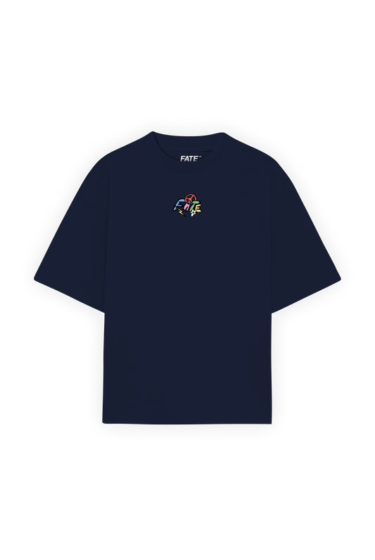 House of House Tee Blue Navy